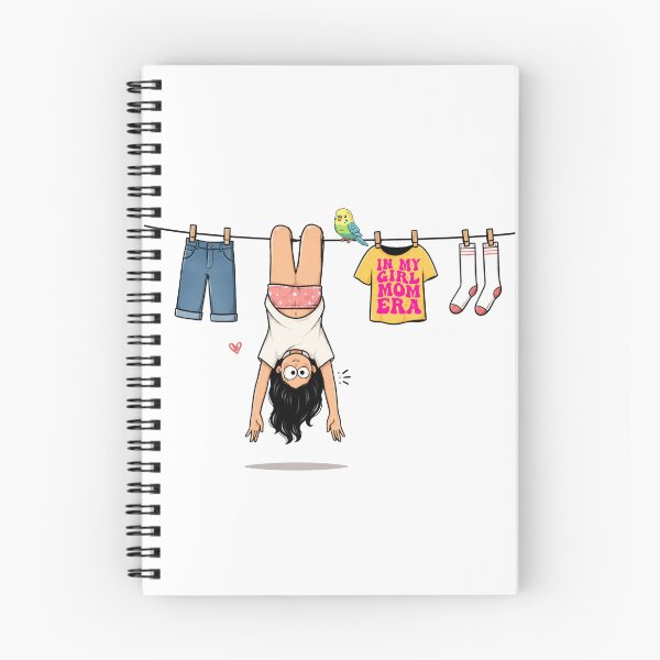 Item preview, Funny Laundry Day Hanging Girl designed and sold by waikibi ⭐⭐⭐⭐⭐.
