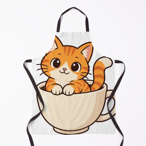 Item preview, Orange Cat Inside Coffee Cup designed and sold by BuyOneFree.
