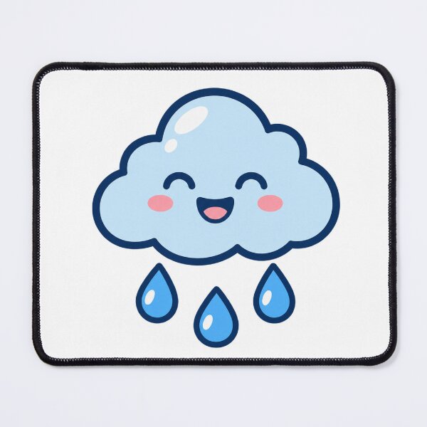 Item preview, Happy Cloud With Three Raindrops designed and sold by BuyOneFree.