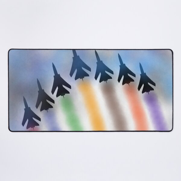 Item preview, Fighter rainbow jets designed and sold by AWADHESH CHAURASIA.