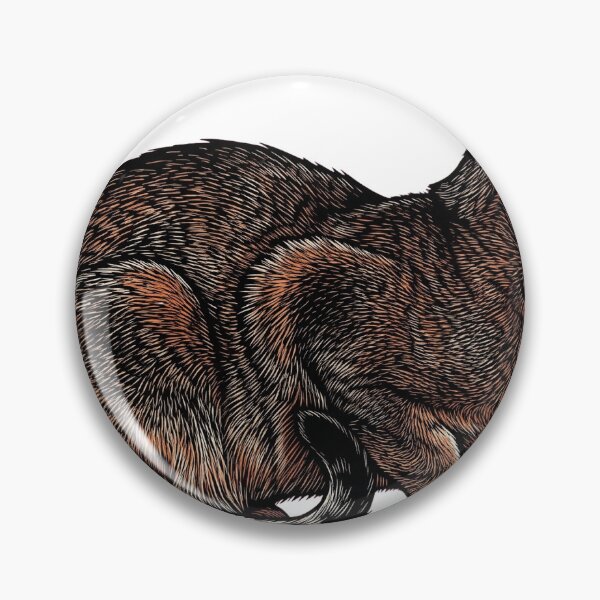 Item preview, Abyssinian Cat Scratchboard Portrait Art designed and sold by Ninjacatoff.