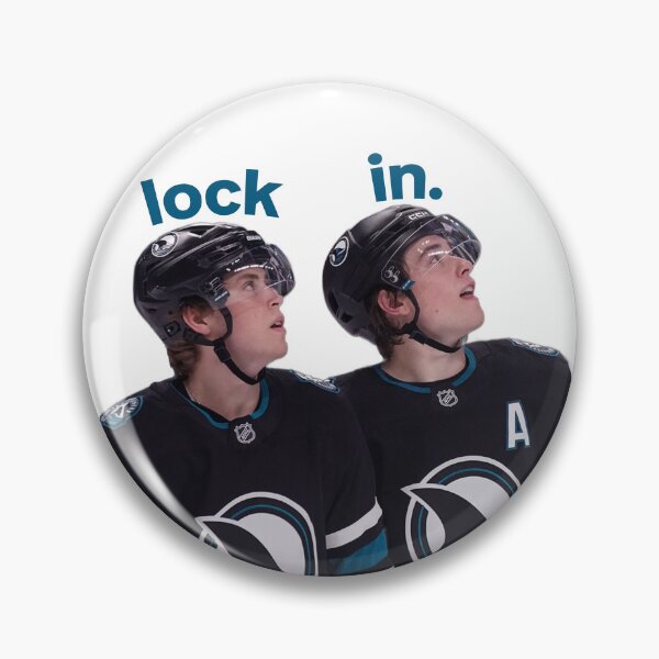 Item preview, WillMack Duo Lock in | San Jose Sharks designed and sold by Ferne Reacts.