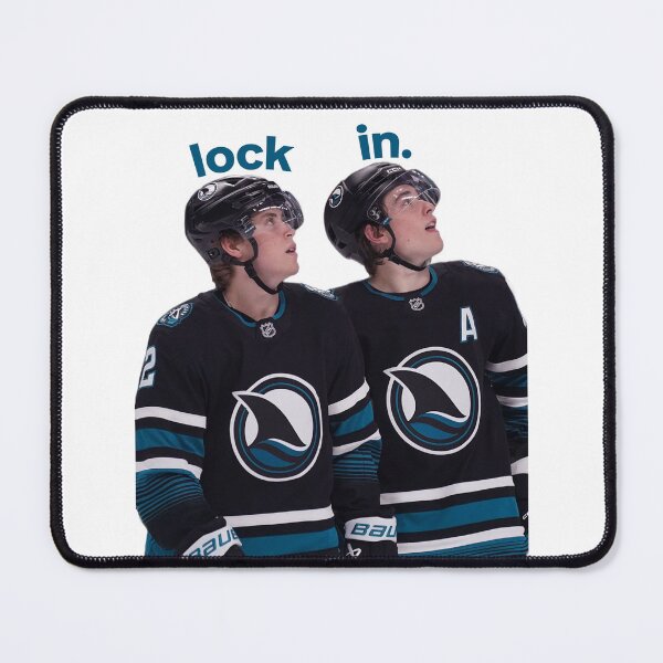 Item preview, WillMack Duo Lock in | San Jose Sharks designed and sold by Ferne Reacts.