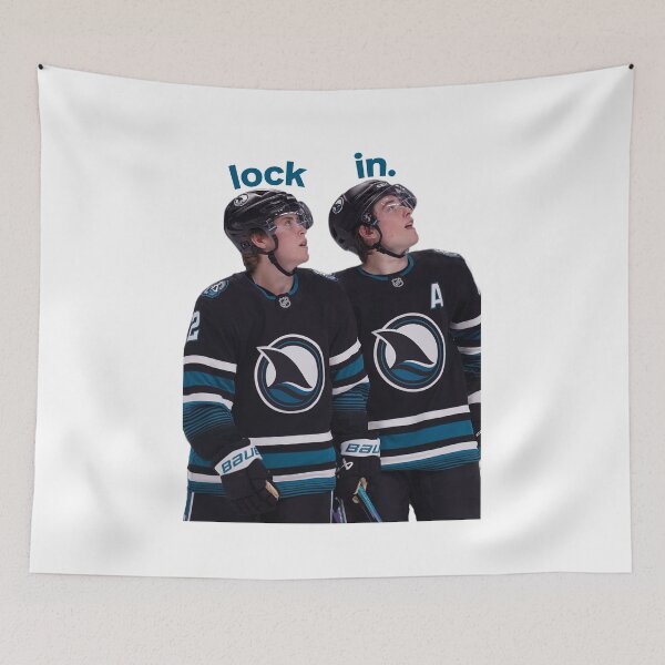 Item preview, WillMack Duo Lock in | San Jose Sharks designed and sold by Ferne Reacts.