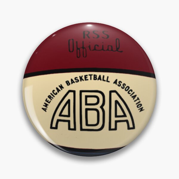 Item preview, Aba Red White And Blue Basketball designed and sold by wafflemerch.