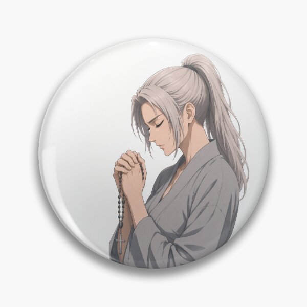 Item preview, Praying Catholic Woman in Kimono designed and sold by hmk5123.