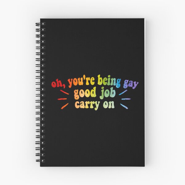 Item preview, Heartstopper Darcy Olsson Quote - Oh You're Being Gay designed and sold by humnoo.