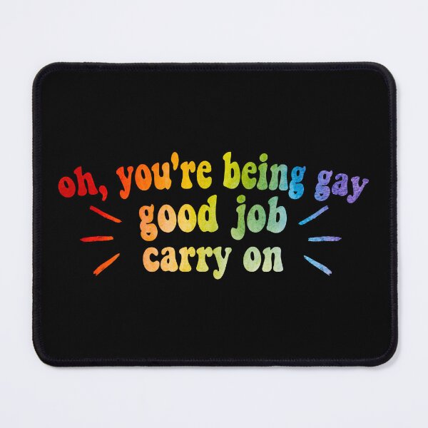 Item preview, Heartstopper Darcy Olsson Quote - Oh You're Being Gay designed and sold by humnoo.