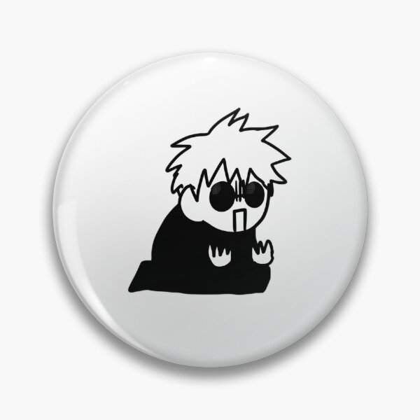 Item preview, The Honored One — Funny Chibi Gojo JJK designed and sold by TheStickLab.