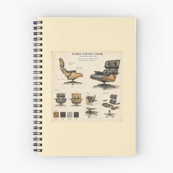 Item preview, Eames Lounge Chair - Complete Architectural & Technical Study designed and sold by LorPaz.