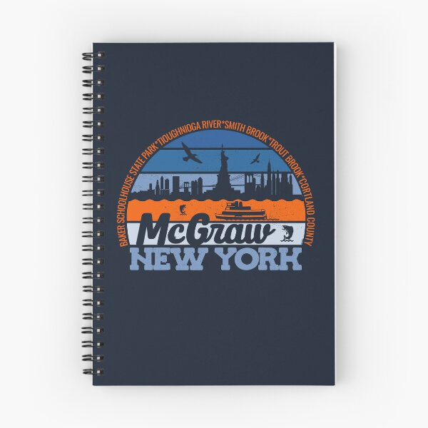 Item preview, McGraw New York Sunset Retro Vintage Local Pride Logo designed and sold by CRHPOD20.