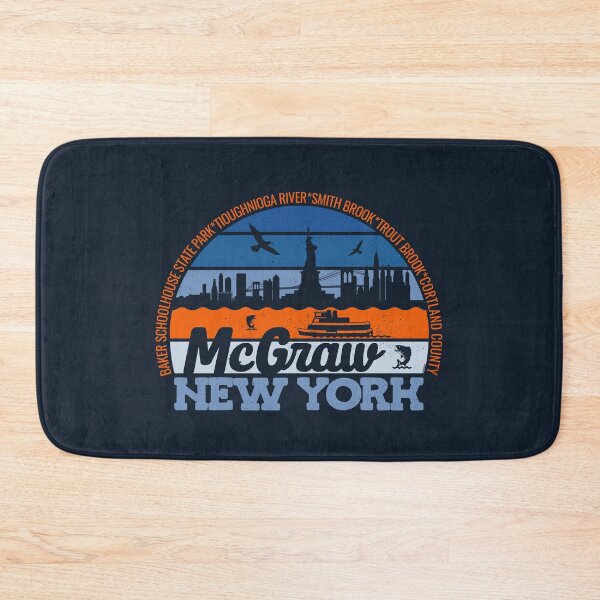 Item preview, McGraw New York Sunset Retro Vintage Local Pride Logo designed and sold by CRHPOD20.