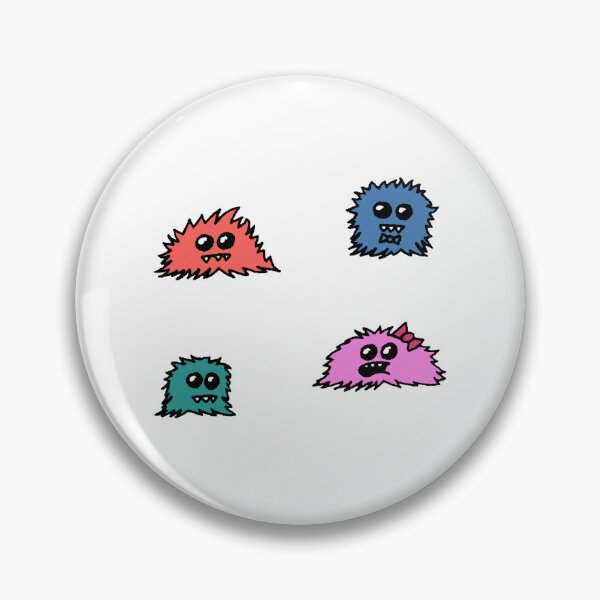Item preview, Floofy Monsters (Group Arrangement) designed and sold by EvilPlaid.