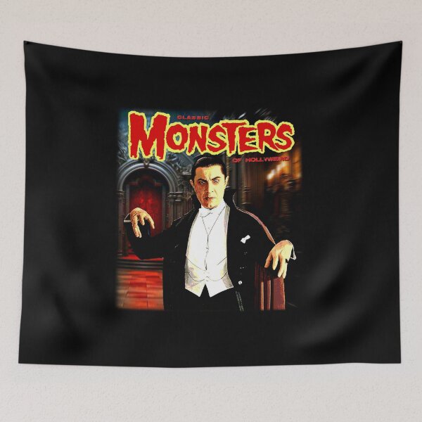 Artikelvorschau, Klassische Monster von Hollywood – Lugosi-Dracula-Hommage entworfen und verkauft von 90snerd.