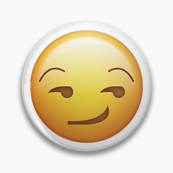 Item preview, Smirking Face Emoji Mischievous Graphic designed and sold by AyaanArtStudio.