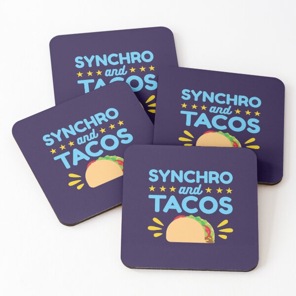 Item preview, Synchro and Tacos Synchronized Swimming Artistic Swimmer designed and sold by jaygo.