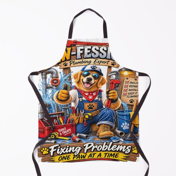 Item preview, Paw-Fessional Dog Handyman Funny DIY Fix It Dog designed and sold by TeeVibeHaus.