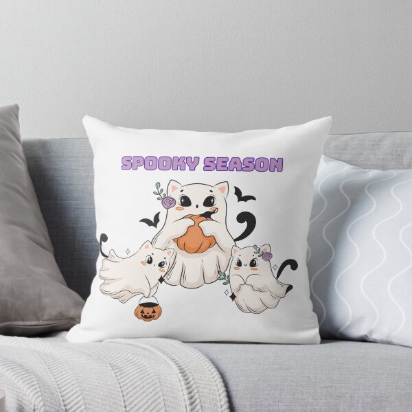 Item preview, Adorable Black Cat Ghosts designed and sold by CursedButCute1.