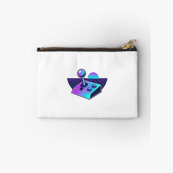 Item preview, Retro Arcade Joystick Synthwave Grid Illustration designed and sold by Ninjacatoff.