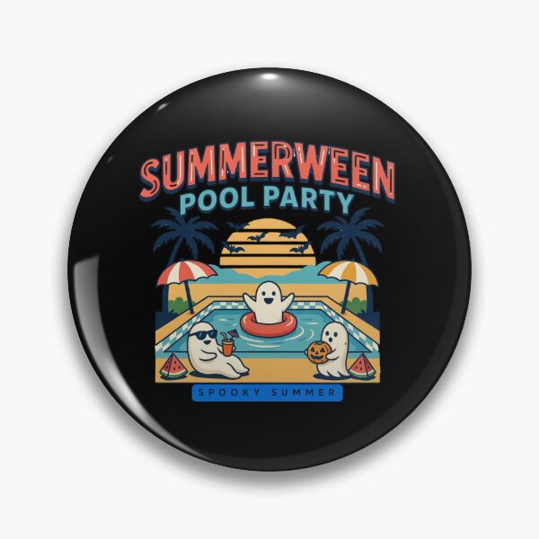 Item preview, Summerween Funny Spooky Summer Halloween Beach Vacation designed and sold by DarkRelicStudio.