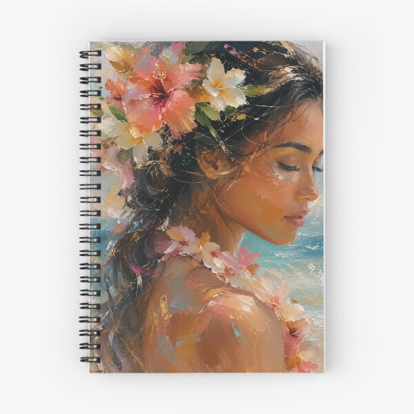 Item preview, Tropical Floral Woman designed and sold by aurelixagency.
