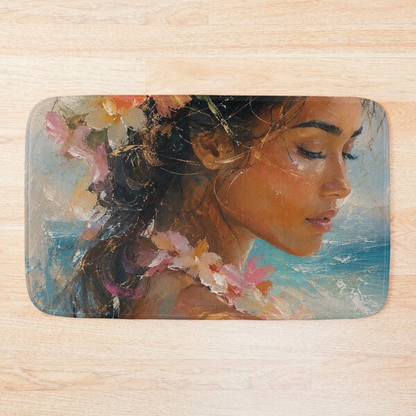 Item preview, Tropical Floral Woman designed and sold by aurelixagency.