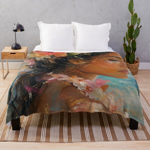 Item preview, Tropical Floral Woman designed and sold by aurelixagency.