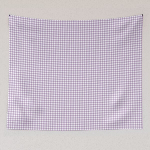 Item preview, Classic Lilac Gingham Pattern for Friends | Soft Purple Check for Mom | Lavender Buffalo Plaid for Sister | Preppy Checkered Pattern for Daughter | Light Purple Gingham for Teens designed and sold by VivaFy.