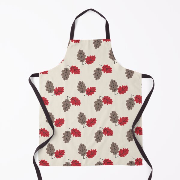 Item preview, Autumn Red and Green Leaves Seamless Pattern – Fall Botanical Leaf Design designed and sold by BigDigital.