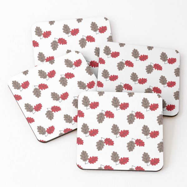 Item preview, Autumn Red and Green Leaves Seamless Pattern – Fall Botanical Leaf Design designed and sold by BigDigital.