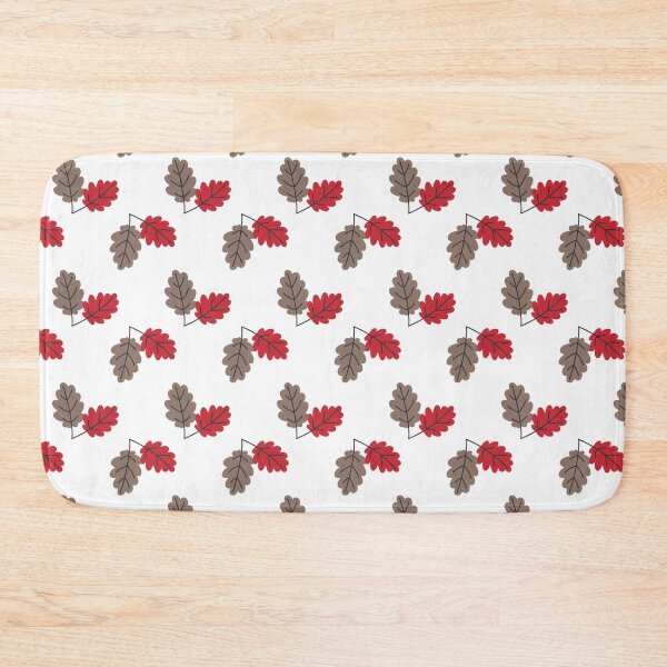 Item preview, Autumn Red and Green Leaves Seamless Pattern – Fall Botanical Leaf Design designed and sold by BigDigital.