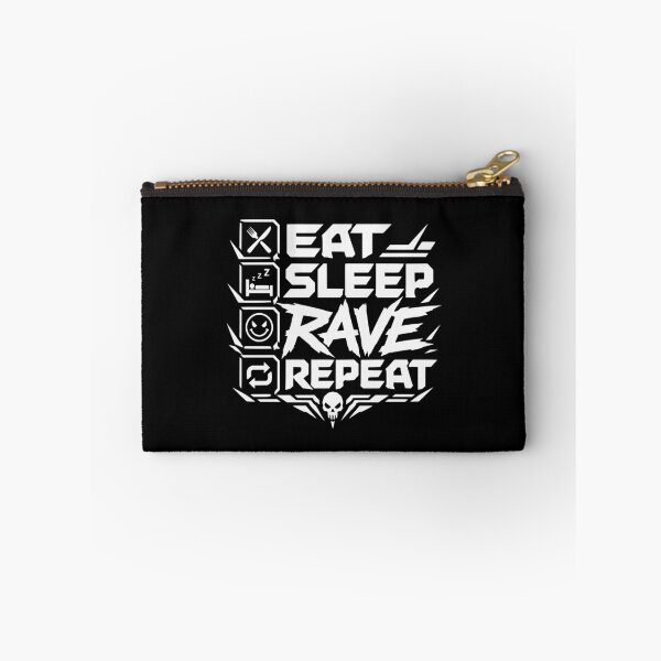 Item preview, Eat Sleep Rave Repeat – Techno Rave Festival Design designed and sold by FeverVoid.