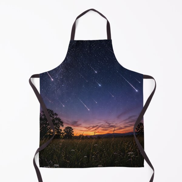Item preview, Meteor Shower Twilight Meadow Fine Art Night Sky Photography Wall Art Gift for Stargazers designed and sold by Nightarel.