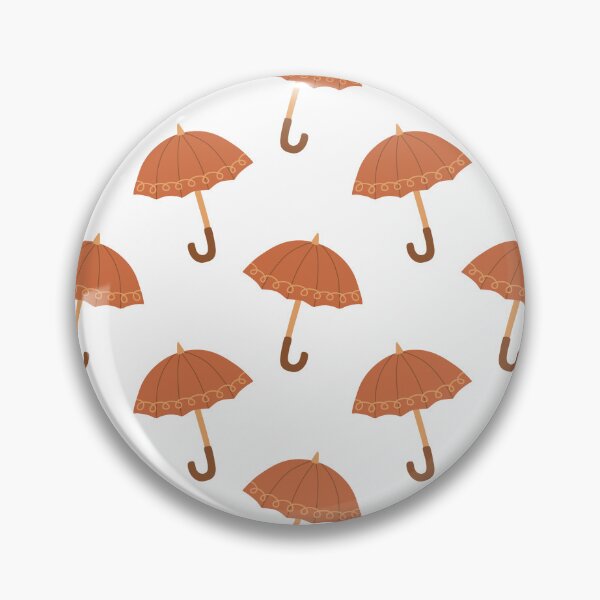 Item preview, Copy of Orange Brown Umbrella Seamless Pattern – Cozy Autumn Rain Design designed and sold by BigDigital.