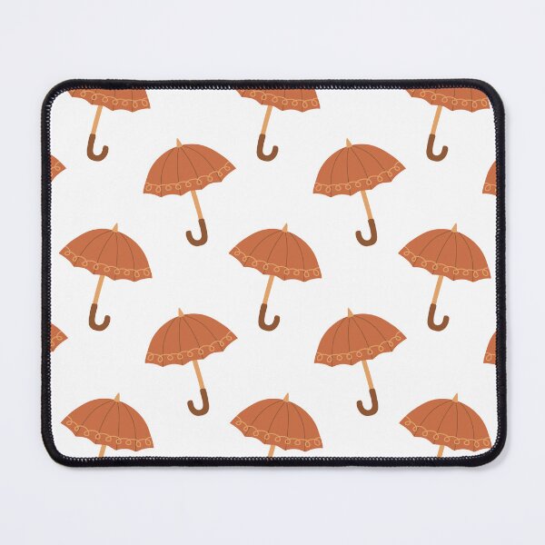 Item preview, Copy of Orange Brown Umbrella Seamless Pattern – Cozy Autumn Rain Design designed and sold by BigDigital.