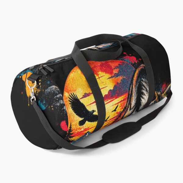 Item preview, Wild Wolf Wilderness – Colorful Nature Pop Art designed and sold by naturalsurvival.