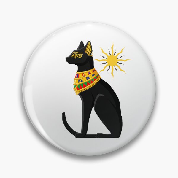 Item preview, Bastet Cat – Egyptian Goddess, Ancient Egypt & Golden Sun designed and sold by lailakhalaf.
