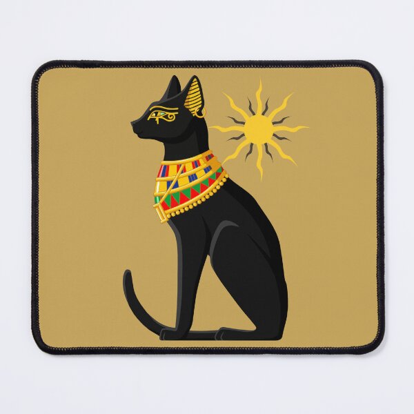 Item preview, Bastet Cat – Egyptian Goddess, Ancient Egypt & Golden Sun designed and sold by lailakhalaf.