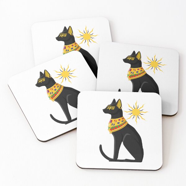 Item preview, Bastet Cat – Egyptian Goddess, Ancient Egypt & Golden Sun designed and sold by lailakhalaf.