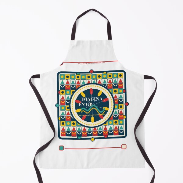 Item preview, Imagine Big Geometric Retro Artwork designed and sold by NiloStudio.