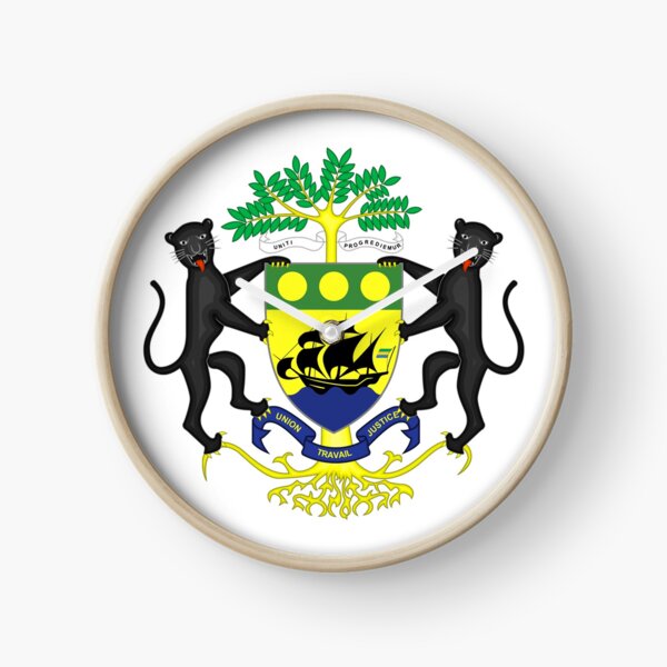 Produits Sur Le Theme Coat Of Arms Of Gabon Redbubble