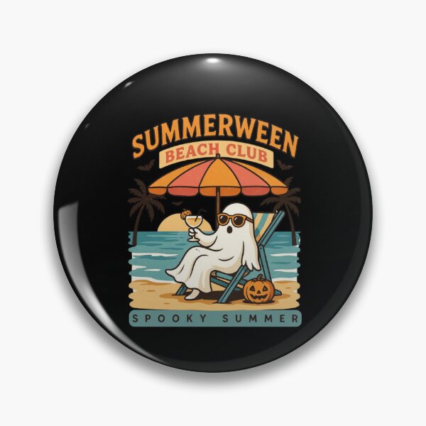 Item preview, Summerween Funny Spooky Summer Halloween Beach Vacation designed and sold by DarkRelicStudio.
