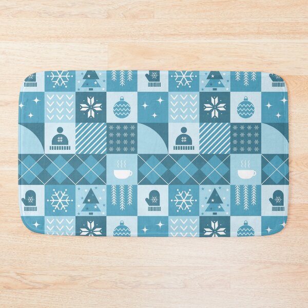 Item preview, Winter Geometric Square Pattern designed and sold by IrynaAlex.