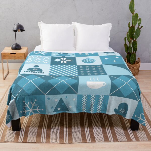 Item preview, Winter Geometric Square Pattern designed and sold by IrynaAlex.