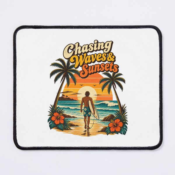 Item preview, Vintage Retro Surfer Beach Design designed and sold by urbinet.