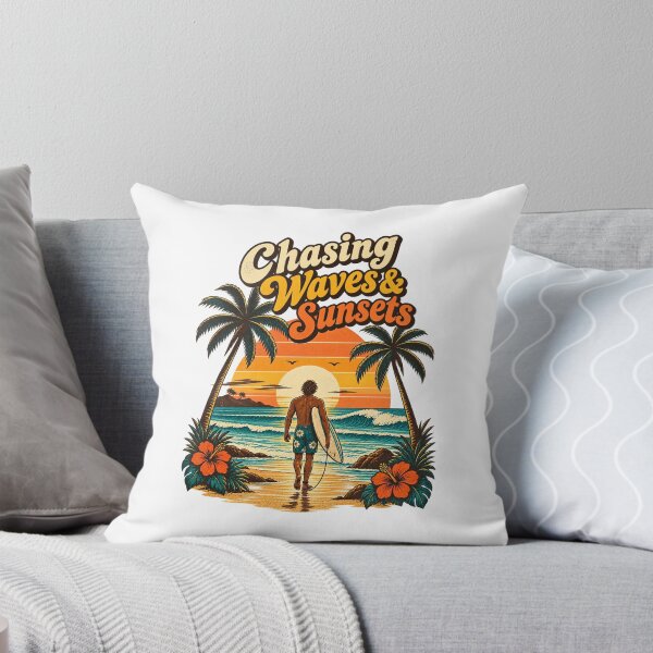 Item preview, Vintage Retro Surfer Beach Design designed and sold by urbinet.