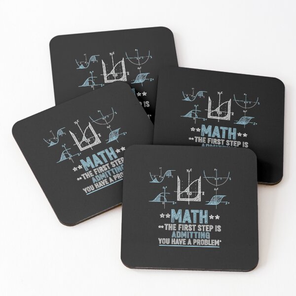 Item preview, Math The First Step Is Admitting You Have A Problem Mathematics Student Teacher designed and sold by PopStars1993.