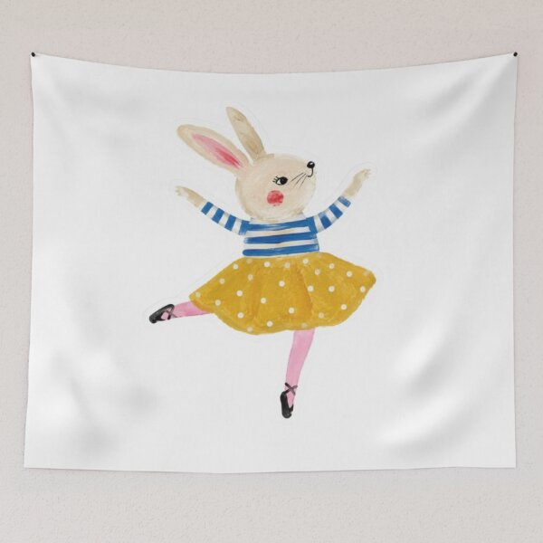 Item preview, Dancing Bunny Ballerina designed and sold by Snurly.