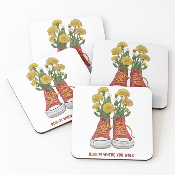 Item preview, Bloom Where You Walk - Dandelion Sneakers Graphic Design designed and sold by IvanaIka.