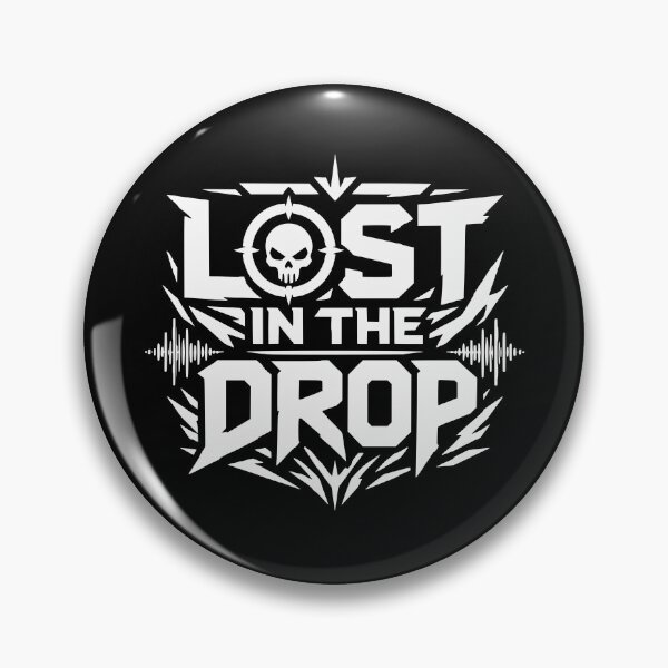 Item preview, Lost in the Drop Rave Bass Music Design designed and sold by FeverVoid.